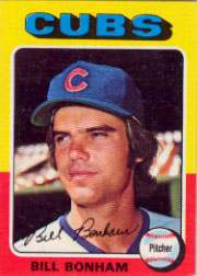 1975 Topps Mini Baseball Cards      085      Bill Bonham
